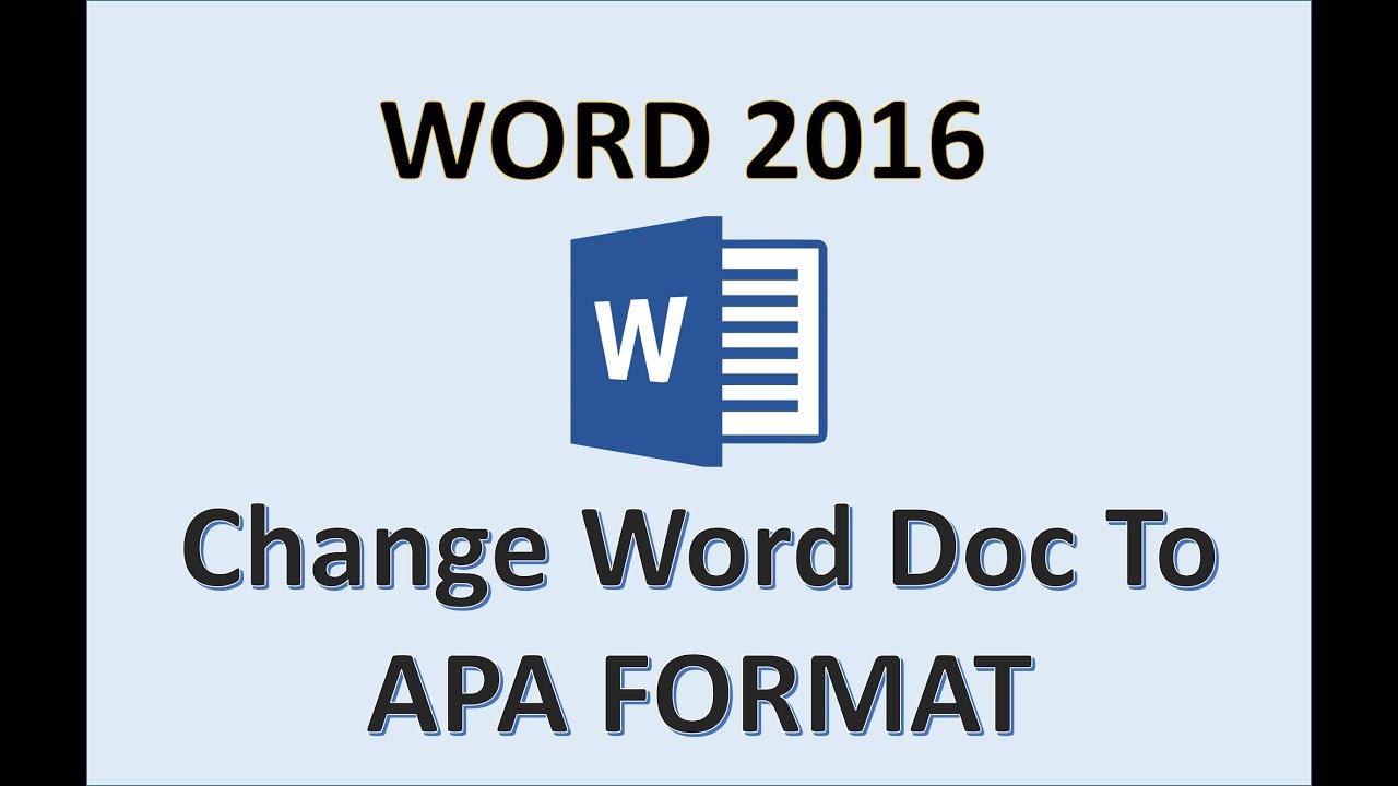 Apa Word Template Mac from i.ytimg.com