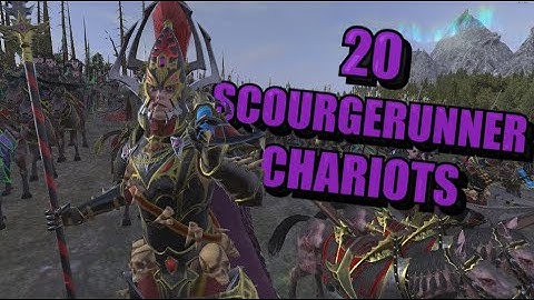 20 Scourgerunner Chariots