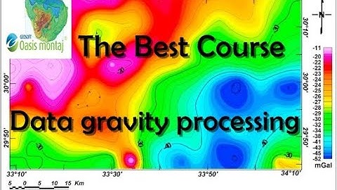 Processing Gravity Data Using Oasis Montaj