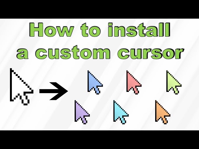 I made some custom cursors, slowly getting better (link in comments) :  r/Windows10