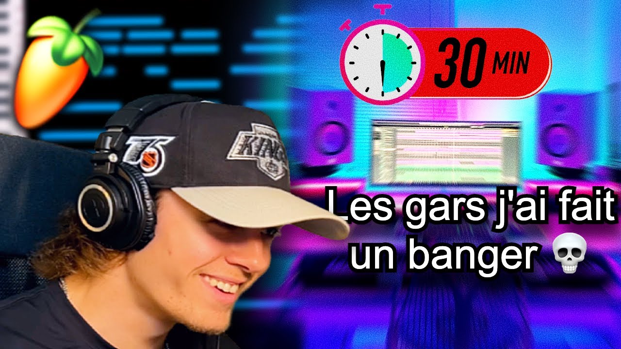 30 MINUTES pour FAIRE un SON (je sais pas rapper)
