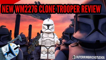 WM2276 FULL REVIEW STARWARS CLONE TROOPER (KNOCKOFF LEGO MINIFIGURES)     #wmblocks #starwars  #lego