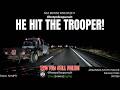 Arkansas Troopers Battle F-350 on I-40 After Patrol Car Gets Hit During Pursuit