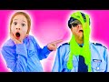 Amelia and Avelina house covered in slime, mystery guest dreams of a magic portal