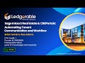 Sage Intacct Real Estate and CREPortals: Automating Tenant Communication & Workflow