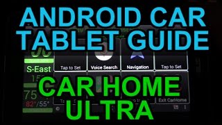 Android Auto Car Tablet - Car Home Ultra App - Review And Demo screenshot 4