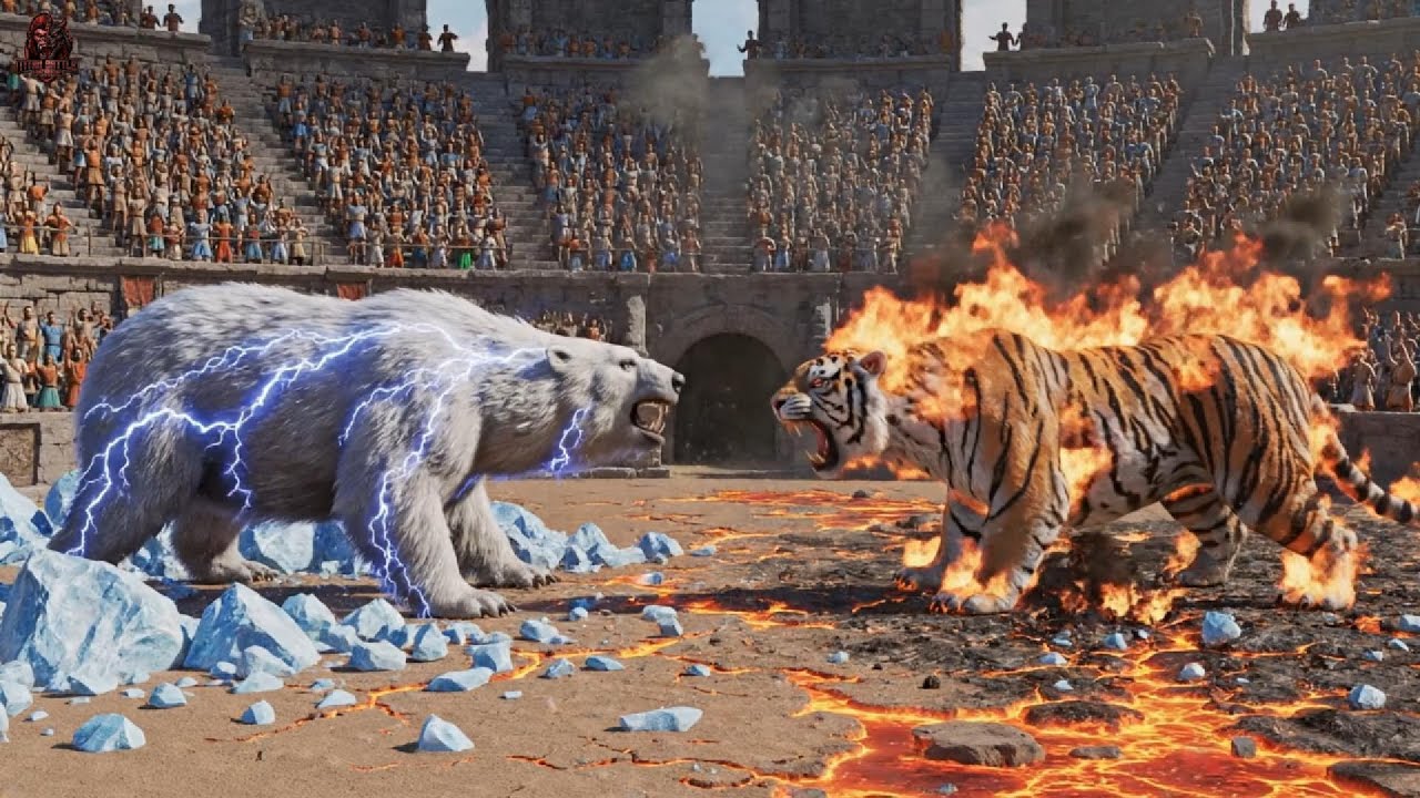 Fire Tiger vs Lightning Bear: Who is the Ultimate King? 🏆