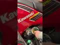 First oil change on my ’05 Kawasaki Brute Force 750—20 years strong, clean oil, no metal found.