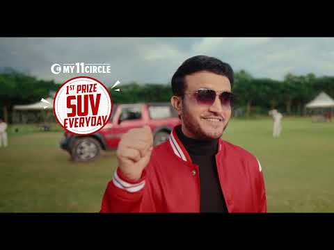 Sourav Ganguly x My11Circle | Win 1st Prize SUV Everyday