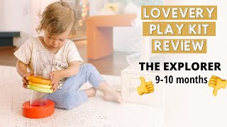 Lovevery Play Kit Review: The Explorer 910 months | Worth it   or  ?
