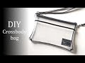DIY Clear vinyl Crossbody bag｜PVCクリアバッグの作り方｜ショルダーバッグ