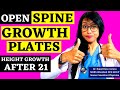 👉 HEIGHT INCREASE AFTER 21 ? HOW TO OPEN SPINE GROWTH PLATES ?  Dr Rupal TOP 10 METHODS (English CC)