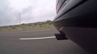 Fast modified BMW E32 740i V8 M60 Exhaust sound and driving