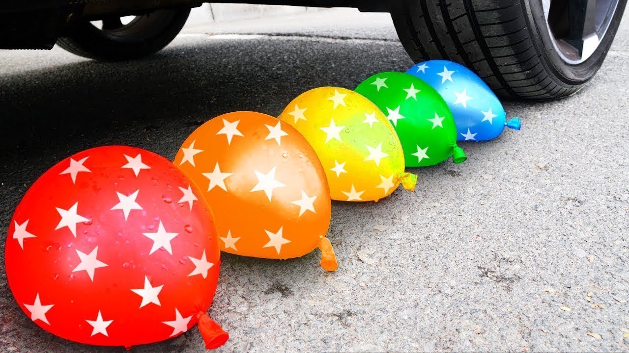 Funny Crushing Experiment Giant Soda Balloons vs Car 💦 Crushing Crunchy & Soft Things with Car!