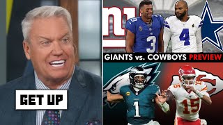 GET UP Rex Ryan s BOLD Week 2 picks Cowboys vs Giants Eagles vs Chiefs Dak Hurts SHINE
