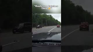 Dashcam Catches Insane Car Crash 😳🚨 #shorts