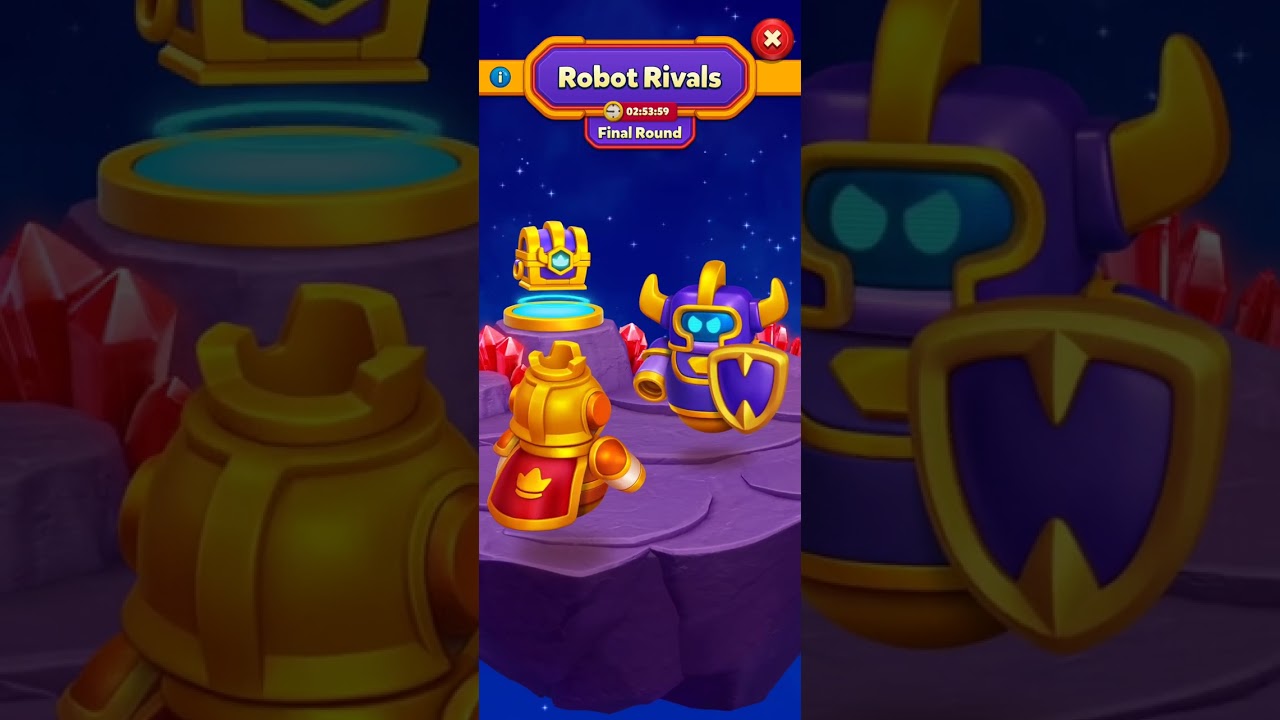 Royal match levels 2450 to 2459 epic gameplay walkthrough Robot Rivals reward 
