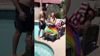 girlfriend and friend prank boyfriend ?