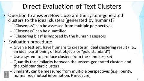 DATA MINING   3 Text Mining and Analytics   4 6 Text Clustering Evaluation