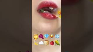 Асмр Еда По Смайлам Мукбанг Eating  Asmr Makan #Emojifoodchallenge  Eating Sounds #Shorts