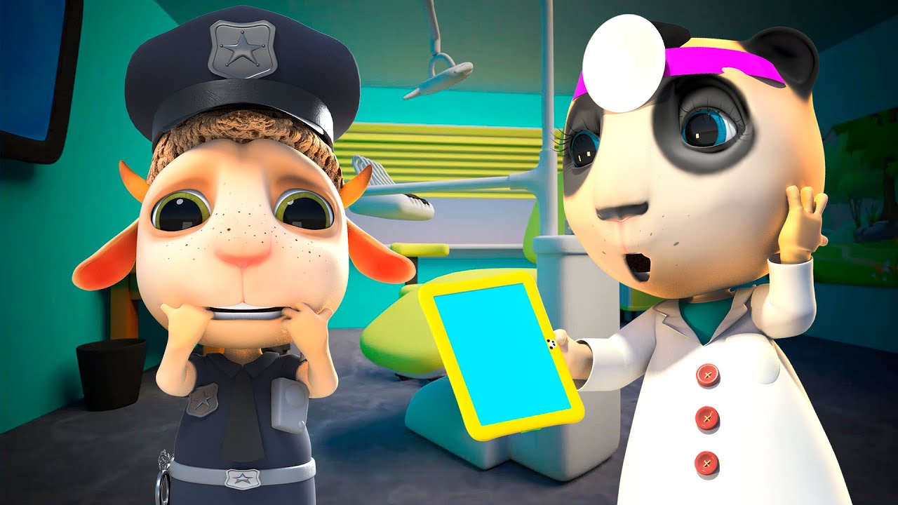 Доктор Панда Лечит Зубы | Сборник Лучших Мультиков | Долли и Друзья ...