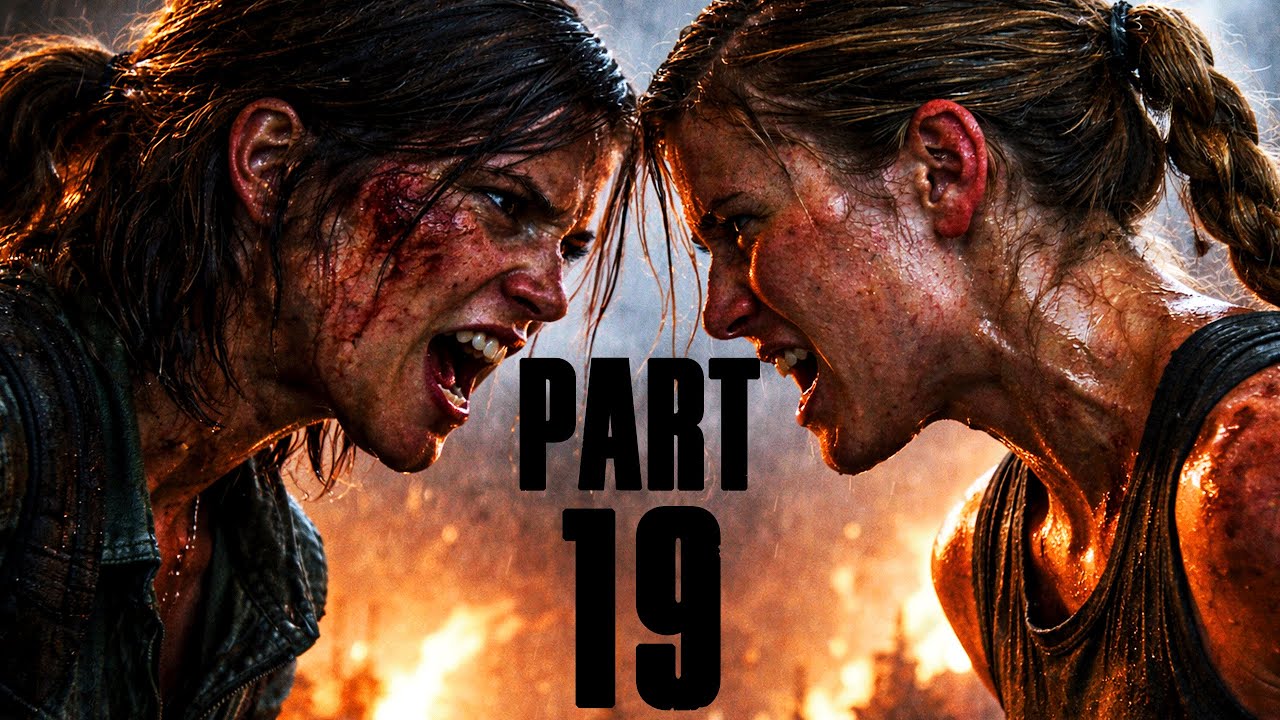 Ellie and Abby Comes Face to Face | Last of Us 2 Remastered