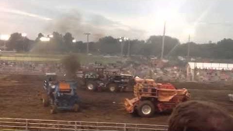 Abilene Kansas Combine Demolition Derby