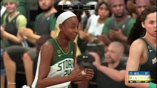 NBA 2K22 - (WNBA) New York Liberty vs Seattle Storm