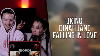 Video thumbnail of "JKING ft Dinah Jane - Falling In Love (Official Music Video) Reaction & Thoughts"