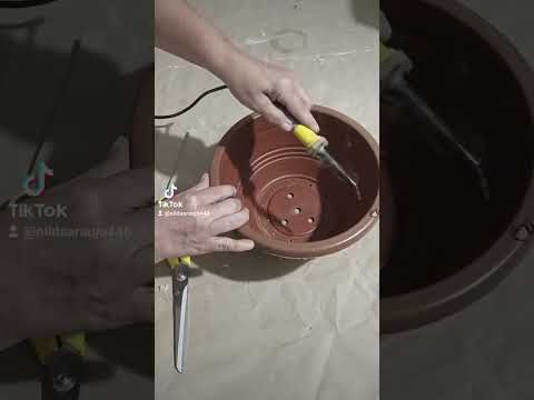 #diy vamos decorar um vaso para plantas