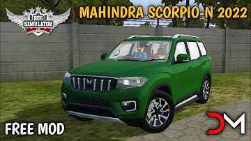 SHARE MOD MAHINDRA SCORPIO-N 2022 || BUSSID