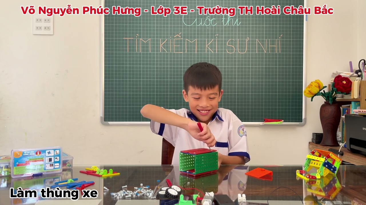 2/3/26 - Harry lớp 3E dự thi tìm kiếm kĩ sư nhí 