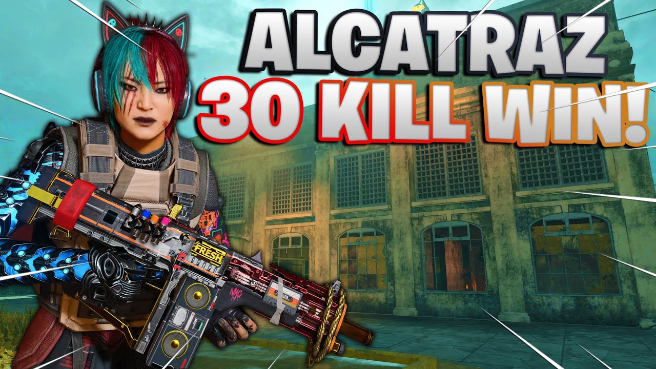 30 KILL ALCATRAZ WIN! This Lobby Was Not Ready! | CoD Blackout
