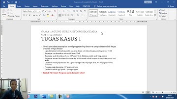 Membuat flowchart dengan kasus tertentu part #2 - Bahasa Indonesia