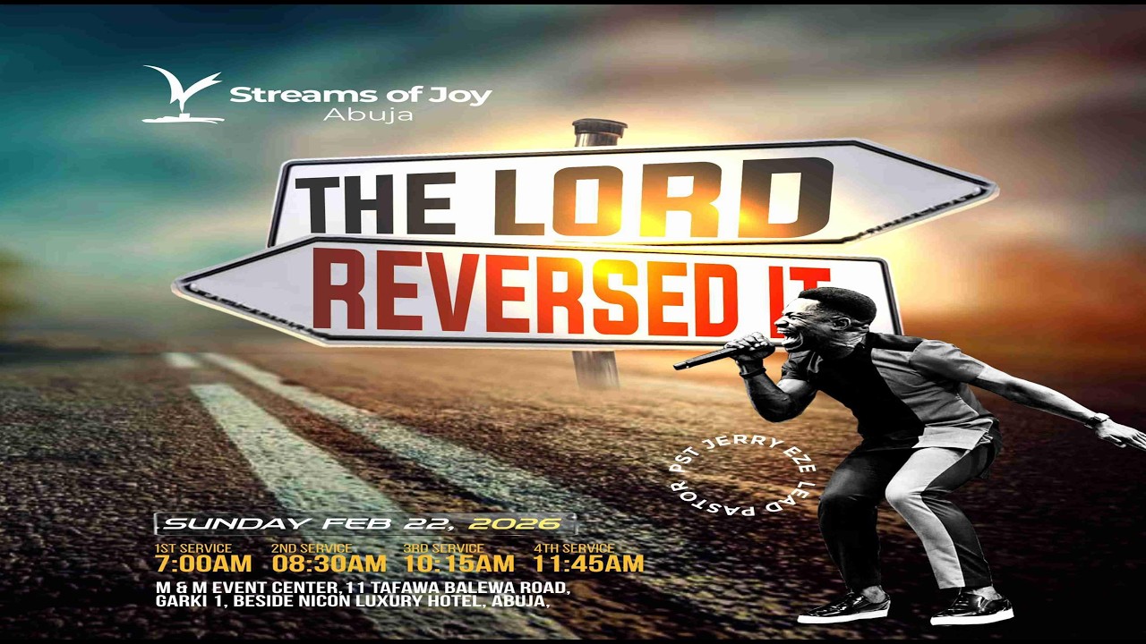 THE LORD REVERSED IT || SUNDAY SERVICE || 22ND FEBRUARY 2026