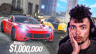 The FASTEST Car for $1,000,000? - Budget Build in GTA 5 Online!