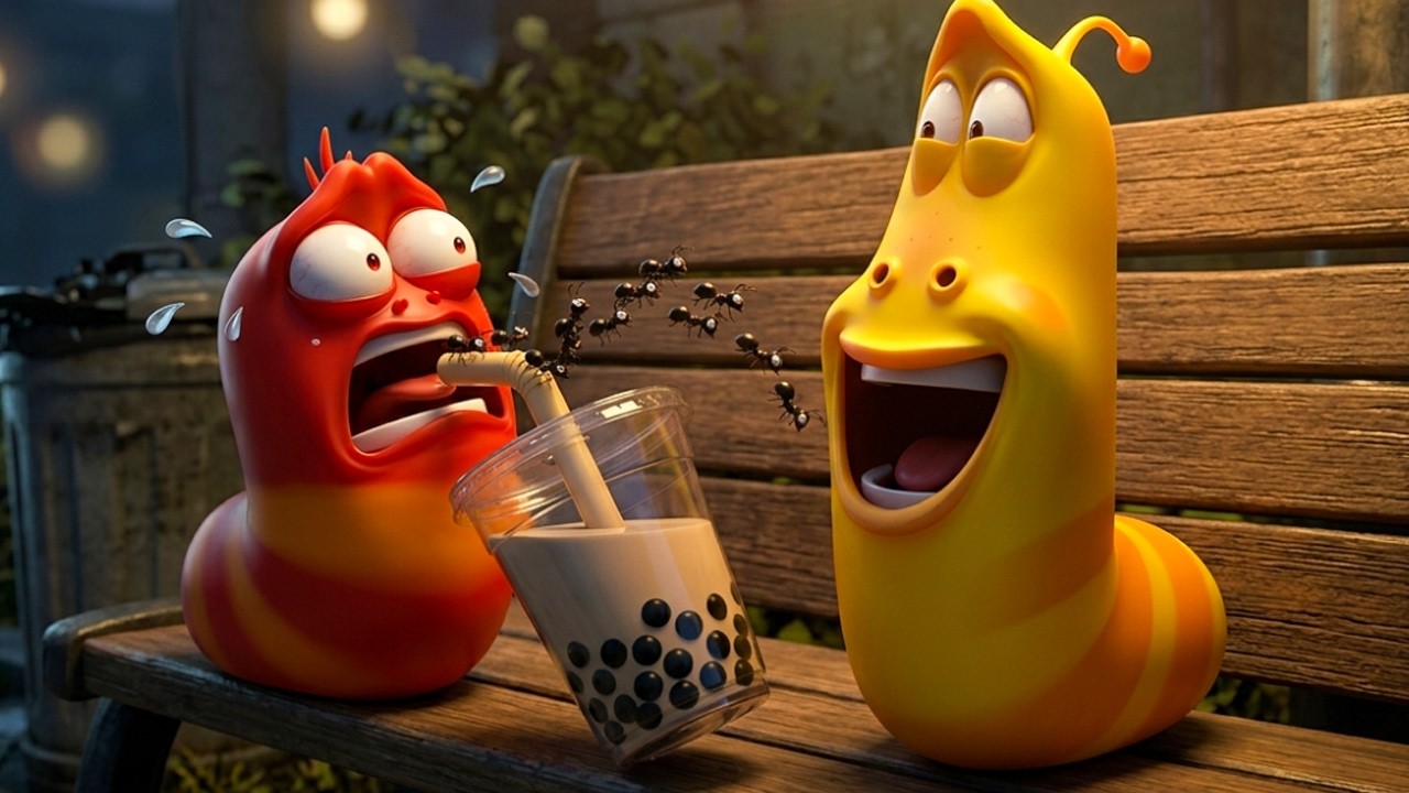 LARVA 2026: Bubble tea → ants | TOP 100+ EPISODE | CARTOON NEW VERSION | CARTOONS FOR LIFE