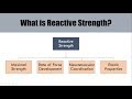 What is Reactive Strength? | The Underlying Qualities