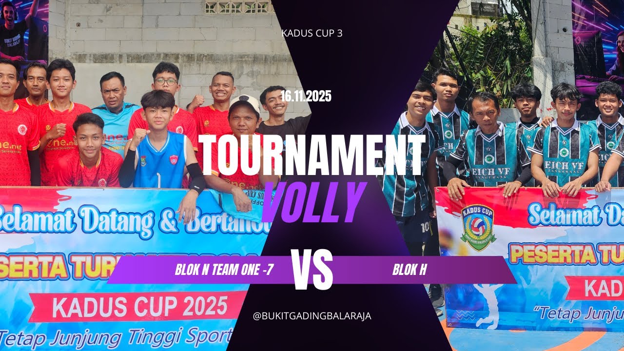 RT 01/07 VS RT 03/06 || TOURNAMENT VOLLEY BUKIT GADING BALARAJA