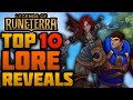 Top 10 Lore Reveals in Legends of Runeterra