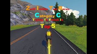 Zwift Insider Tiny Race APR 27th Series Battling in Cat C