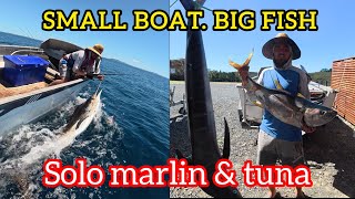 Solo Game Fishing in a Tinny… Tuna & Marlin on the Deck screenshot 2