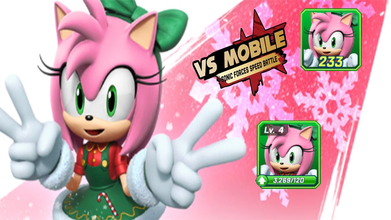 Sonic Forces Speed Battle - Jingle Belle Amy Event Road for Max Level ...