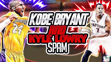 NBA2K17 UNGUARDABLE KOBE BRYANT KYLE LOWRY SPAM TUTORIAL W/ HANDCAM /VERY EASY