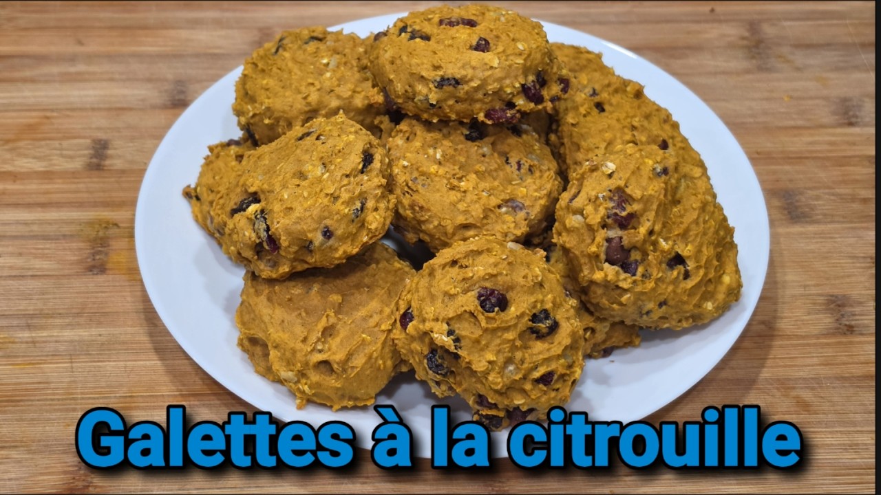 Galettes a la citrouille