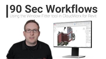 How to use the Window Fitter tool in CloudWorx for Revit - 90 Second Workflows