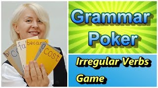Grammar Poker Game  (Learn 60 irregular verbs) screenshot 3