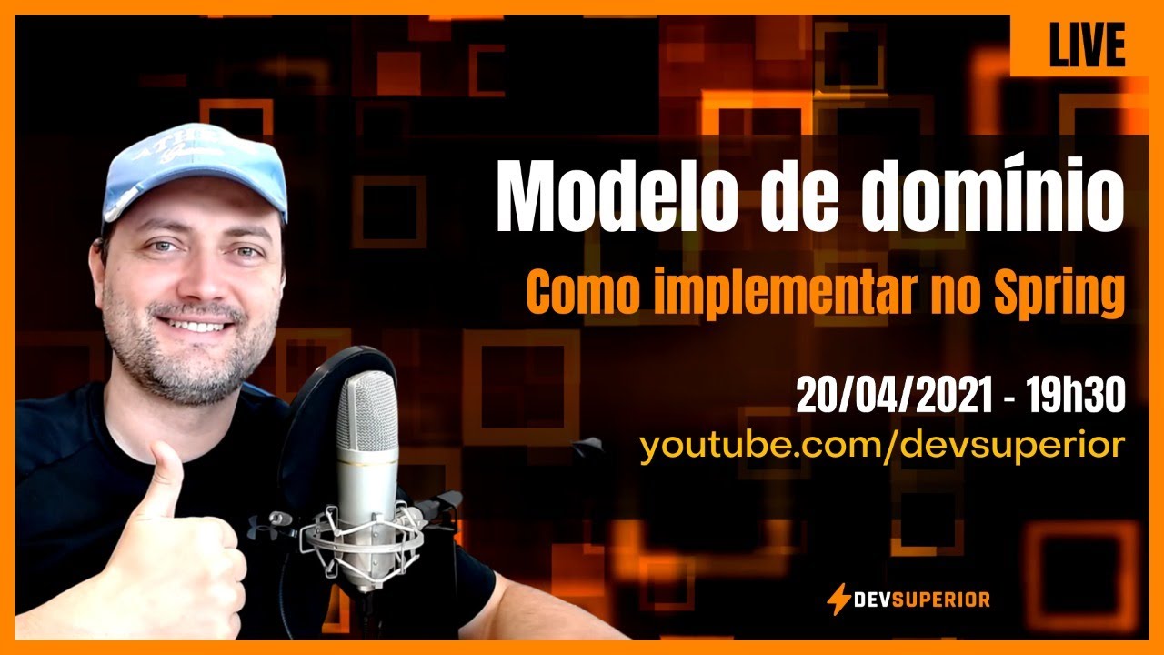 Modelo de domínio : como implementar no Spring - YouTube