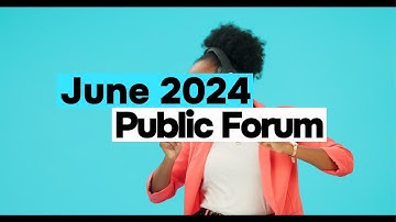 Public Forum: Creating meaningful change