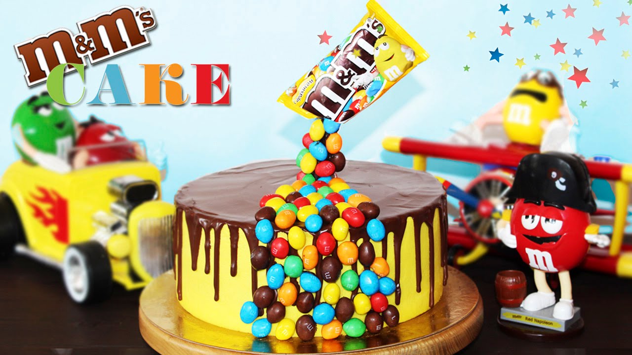M&M themed birthday party - Decorated Cake by Eva S - CakesDecor